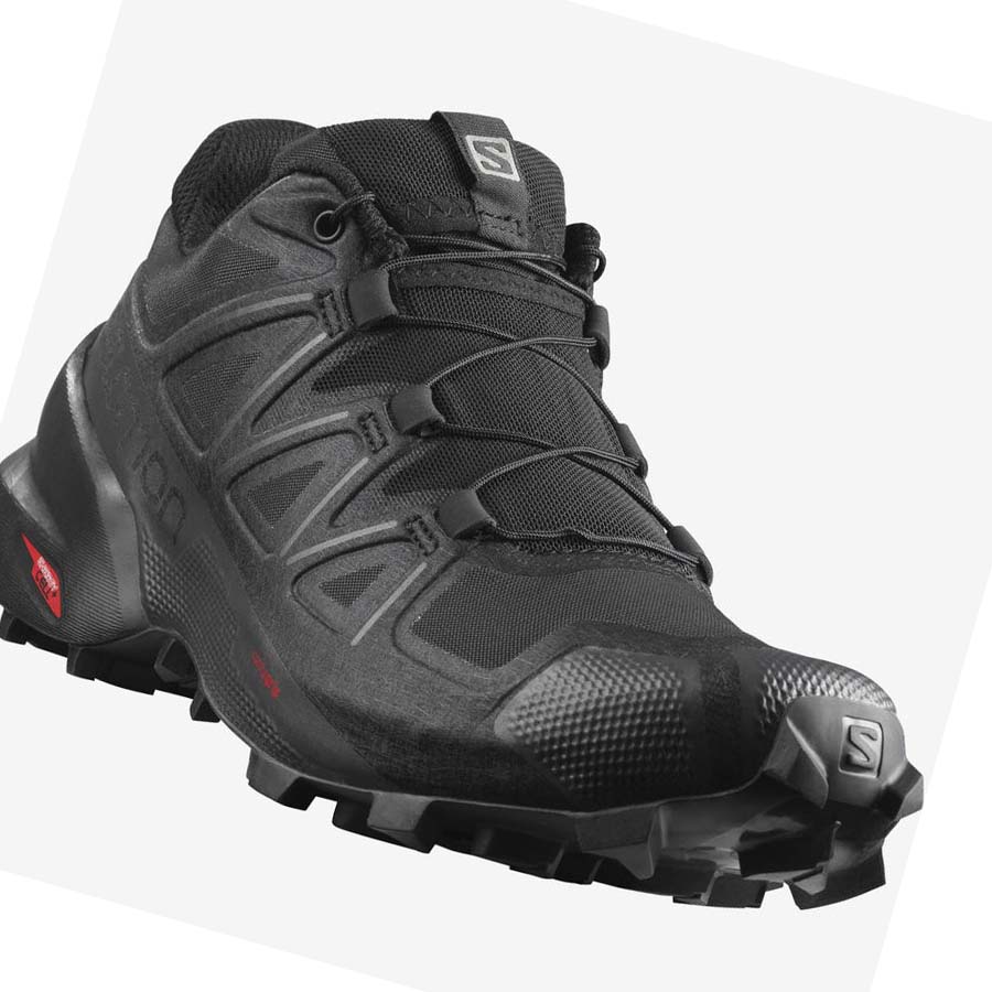 Salomon SPEEDCROSS 5 Trail Futócipő Női Fekete | HU 2880KOR